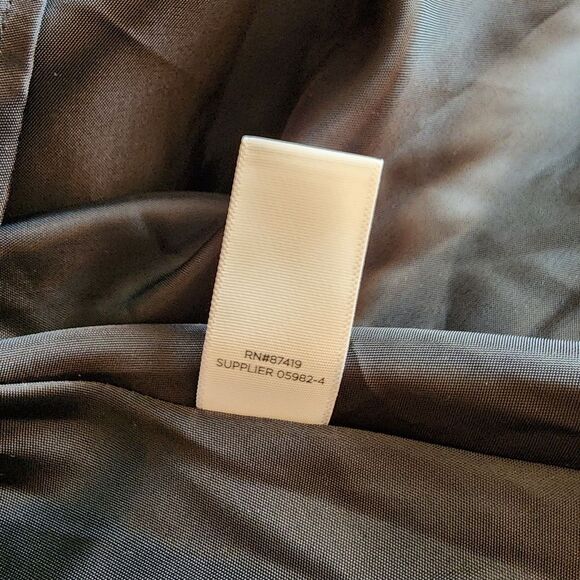 Prabal Gurung Black Off Shoulder Ruched Bodice Fit Flare Knee Length Dress Sz14 - Picture 9 of 10